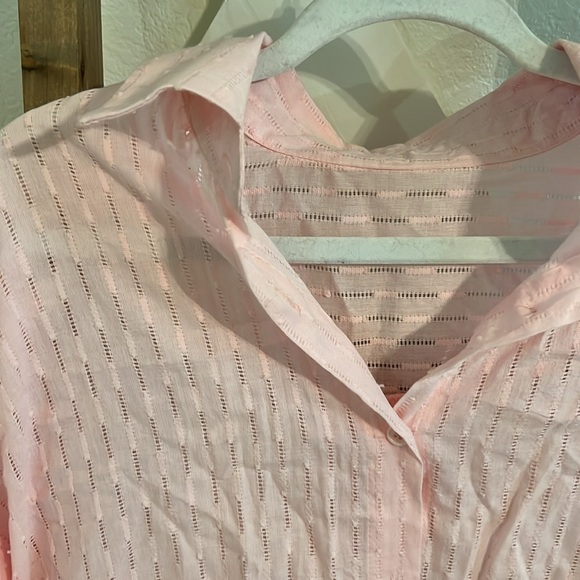 Pink button with matching boxer shorts set - Picture 3 of 4